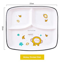Load image into Gallery viewer, GUYUCOM Livingware set of 4 8-1/2-Inch Divided Dish