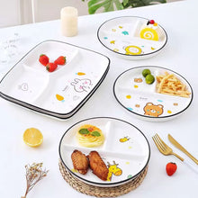 Load image into Gallery viewer, GUYUCOM Livingware set of 4 8-1/2-Inch Divided Dish