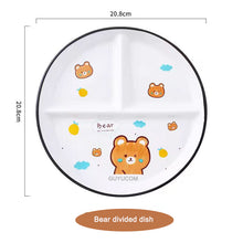 Load image into Gallery viewer, GUYUCOM Livingware set of 4 8-1/2-Inch Divided Dish