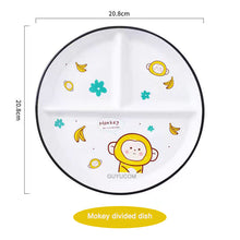 Load image into Gallery viewer, GUYUCOM Livingware set of 4 8-1/2-Inch Divided Dish